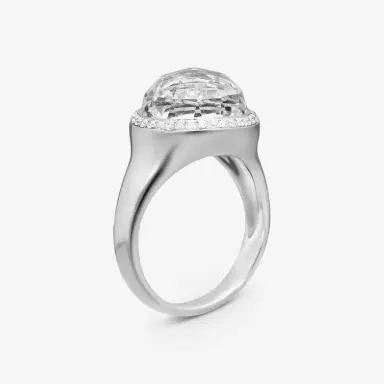 Suzanne Kalan Suzanne Kalan 18K White Gold Diamond & White Topaz Ring Sz. 6.5 by The Solist | Thumbnail 2 Suzanne Kalan Suzanne Kalan 18K White Gold Diamond & White Topaz Ring Sz. 6.5 by The Solist | Thumbnail 2