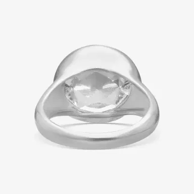 Suzanne Kalan Suzanne Kalan 18K White Gold Diamond & White Topaz Ring Sz. 6.5 by The Solist | Thumbnail 3 Suzanne Kalan Suzanne Kalan 18K White Gold Diamond & White Topaz Ring Sz. 6.5 by The Solist | Thumbnail 3