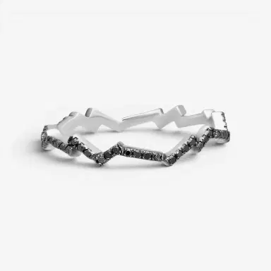 Suzanne Kalan Suzanne Kalan 18K White Gold Diamond Ring Sz. 6.5 by The Solist | Thumbnail 3 Suzanne Kalan Suzanne Kalan 18K White Gold Diamond Ring Sz. 6.5 by The Solist | Thumbnail 3