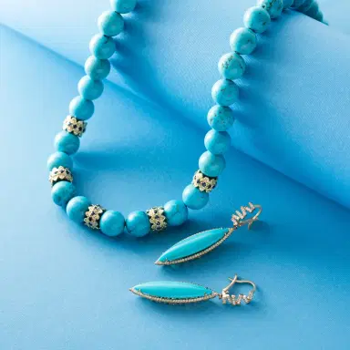 Suzanne Kalan Suzanne Kalan 18K Yellow Gold Turquoise Drop Earrings by The Solist | Thumbnail 2 Suzanne Kalan Suzanne Kalan 18K Yellow Gold Turquoise Drop Earrings by The Solist | Thumbnail 2