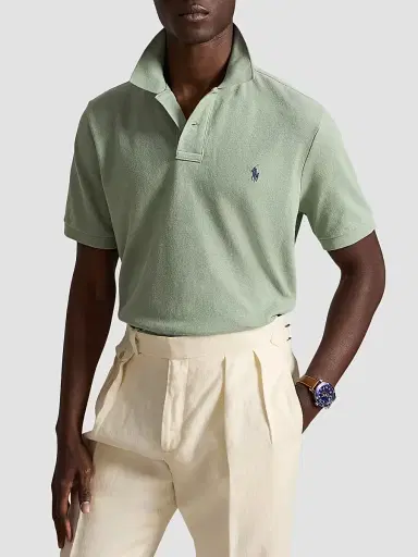 Polo Ralph Lauren Men's The Iconic Mesh Polo Shirt | Thumbnail 4 Polo Ralph Lauren Men's The Iconic Mesh Polo Shirt | Thumbnail 4