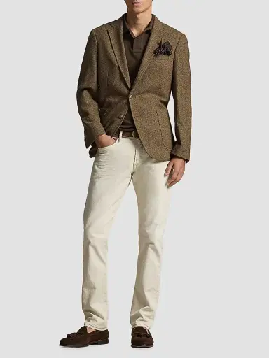 Polo Ralph Lauren Men's The Iconic Mesh Polo Shirt - Nutmeg Brown | Thumbnail 2 Polo Ralph Lauren Men's The Iconic Mesh Polo Shirt - Nutmeg Brown | Thumbnail 2