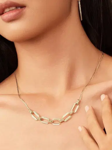 Oradina Women's 14K Yellow Gold Bellisima Necklace - Gold | Thumbnail 2 Oradina Women's 14K Yellow Gold Bellisima Necklace - Gold | Thumbnail 2
