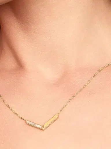 Oradina Women's 14K Yellow Gold Aurora Pendant Necklace - Gold | Thumbnail 2 Oradina Women's 14K Yellow Gold Aurora Pendant Necklace - Gold | Thumbnail 2