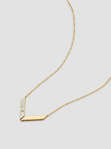 Oradina Women's 14K Yellow Gold Aurora Pendant Necklace - Gold | Thumbnail 5 Oradina Women's 14K Yellow Gold Aurora Pendant Necklace - Gold | Thumbnail 5