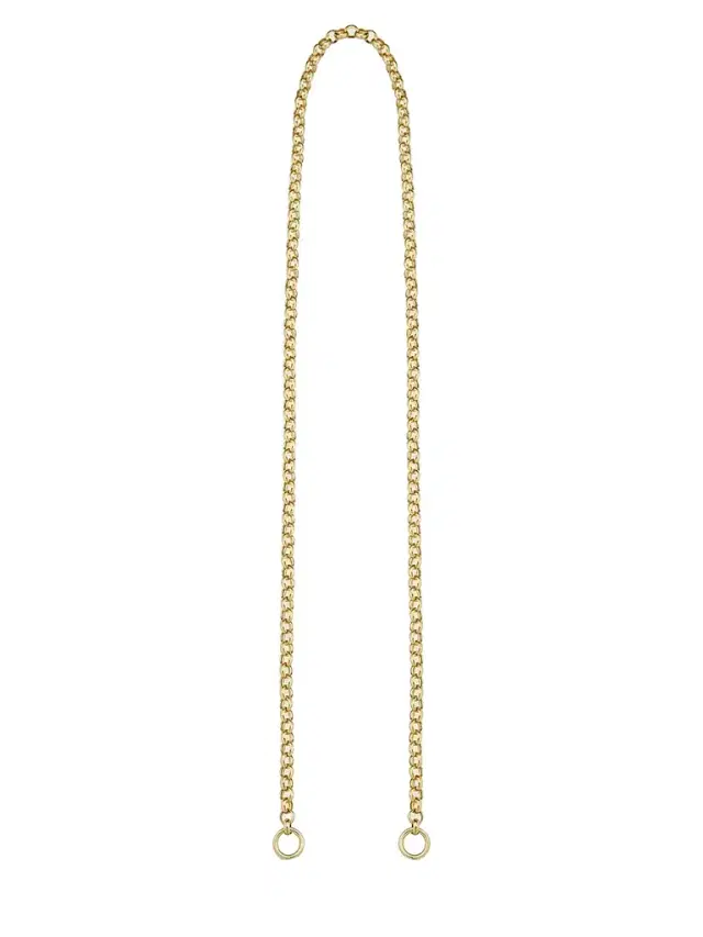 Women's Rimini Rolo Split Necklace in 14K Yellow Gold - Gold Women's Rimini Rolo Split Necklace in 14K Yellow Gold - Gold