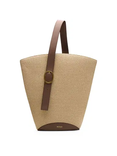 NEOUS Women's Apehli Raffia-Leather Tote Bag | Thumbnail 5 NEOUS Women's Apehli Raffia-Leather Tote Bag | Thumbnail 5