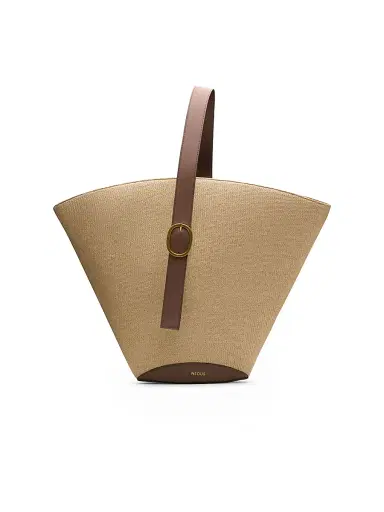 NEOUS Women's Apehli Raffia-Leather Tote Bag | Thumbnail 1 NEOUS Women's Apehli Raffia-Leather Tote Bag | Thumbnail 1