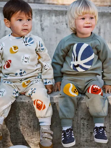 Molo Baby Boy's & Little Boy's Simeon Jogger Sweatpants - Cladonia | Thumbnail 6 Molo Baby Boy's & Little Boy's Simeon Jogger Sweatpants - Cladonia | Thumbnail 6