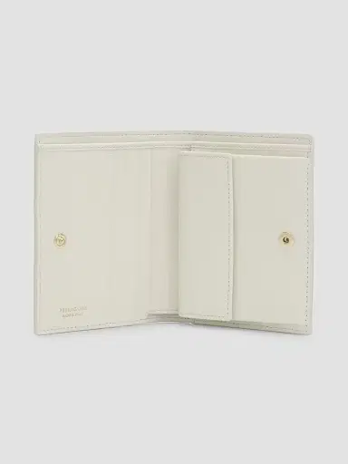 Ferragamo Women's Gancini Floral Leather Compact Bifold Wallet | Thumbnail 3 Ferragamo Women's Gancini Floral Leather Compact Bifold Wallet | Thumbnail 3