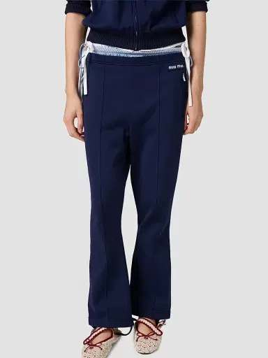 Miu Miu Women's Technical Fabric Pants | Thumbnail 4 Miu Miu Women's Technical Fabric Pants | Thumbnail 4