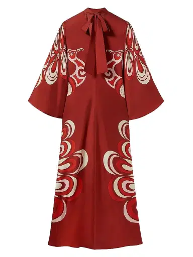 La DoubleJ Women's Magnifico Dress - Phoenix Placee Bordeaux - Size Small | Thumbnail 1 La DoubleJ Women's Magnifico Dress - Phoenix Placee Bordeaux - Size Small | Thumbnail 1
