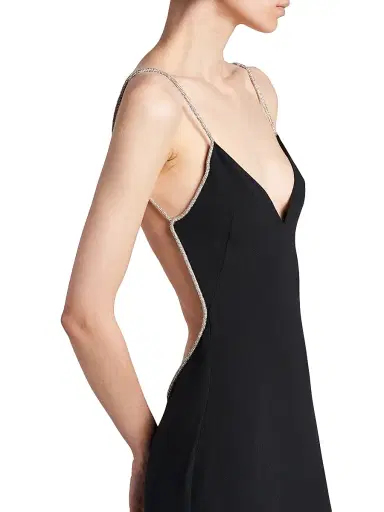 Tom Ford Women's V-Neck Open-Back Gown | Thumbnail 6 Tom Ford Women's V-Neck Open-Back Gown | Thumbnail 6