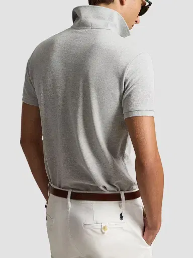 Polo Ralph Lauren Men's The Iconic Mesh Polo Shirt - Spring Heather - Size XXL | Thumbnail 3 Polo Ralph Lauren Men's The Iconic Mesh Polo Shirt - Spring Heather - Size XXL | Thumbnail 3