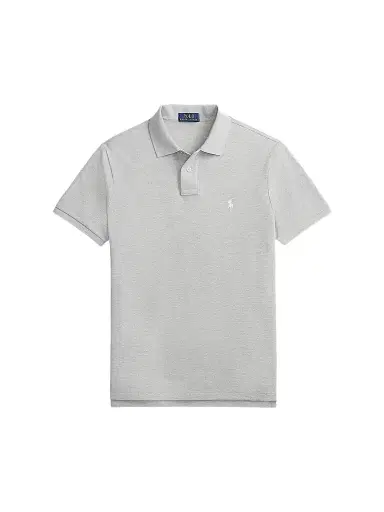 Polo Ralph Lauren Men's The Iconic Mesh Polo Shirt - Spring Heather - Size XXL | Thumbnail 1 Polo Ralph Lauren Men's The Iconic Mesh Polo Shirt - Spring Heather - Size XXL | Thumbnail 1