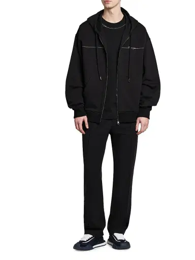 Dolce & Gabbana Men's Logo Cotton Crewneck T-Shirt - Nero | Thumbnail 2 Dolce & Gabbana Men's Logo Cotton Crewneck T-Shirt - Nero | Thumbnail 2