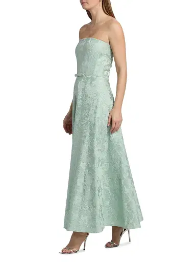 SACHIN & BABI Women's Darian Floral Cloque Maxi Dress - Celadon - Size 0 | Thumbnail 2 SACHIN & BABI Women's Darian Floral Cloque Maxi Dress - Celadon - Size 0 | Thumbnail 2