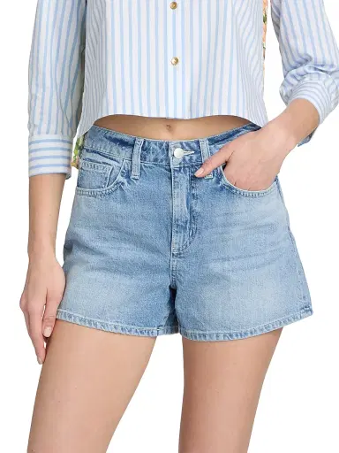L'Agence Women's Lissania Ultra High-Rise Denim Shorts - Grant - Size 32 | Thumbnail 3 L'Agence Women's Lissania Ultra High-Rise Denim Shorts - Grant - Size 32 | Thumbnail 3