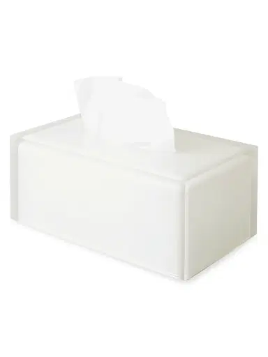 Jonathan Adler Hollywood Long Tissue Box - White | Thumbnail 2 Jonathan Adler Hollywood Long Tissue Box - White | Thumbnail 2