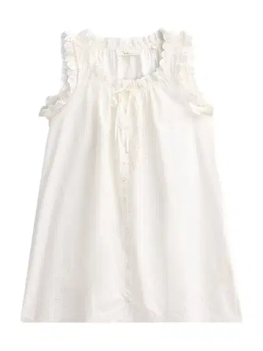 DÔEN Women's Nessie Cotton Minidress - Salt | Thumbnail 1 DÔEN Women's Nessie Cotton Minidress - Salt | Thumbnail 1