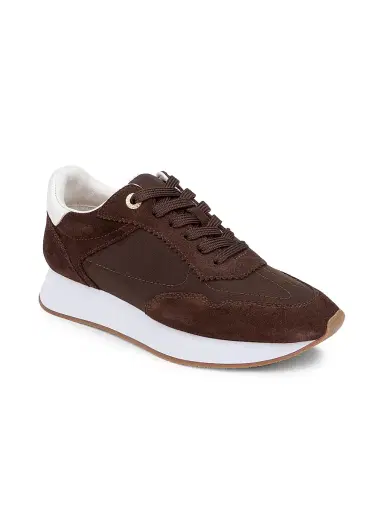 L'Agence Women's Deepa Suede & Mesh Low-Top Sneakers | Thumbnail 2 L'Agence Women's Deepa Suede & Mesh Low-Top Sneakers | Thumbnail 2