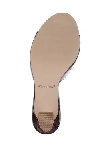 L'Agence Women's Avery 100MM Curved-Heel Sandals - Wine - Size 8 | Thumbnail 6 L'Agence Women's Avery 100MM Curved-Heel Sandals - Wine - Size 8 | Thumbnail 6