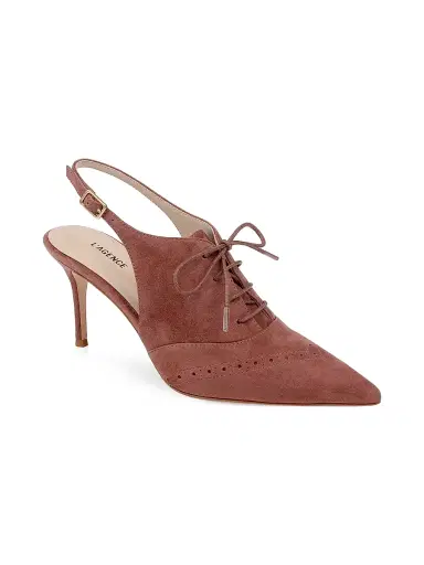 L'Agence Women's Shreya 80MM Suede Slingback Pumps - Hazel Suede - Size 10 | Thumbnail 2 L'Agence Women's Shreya 80MM Suede Slingback Pumps - Hazel Suede - Size 10 | Thumbnail 2