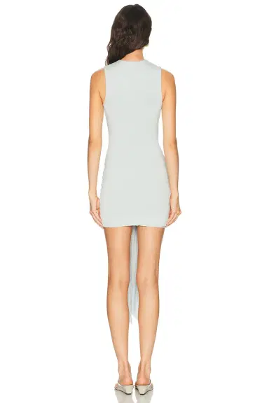 Skims Cupro Jersey Wrap Mini Dress | Thumbnail 3 Skims Cupro Jersey Wrap Mini Dress | Thumbnail 3