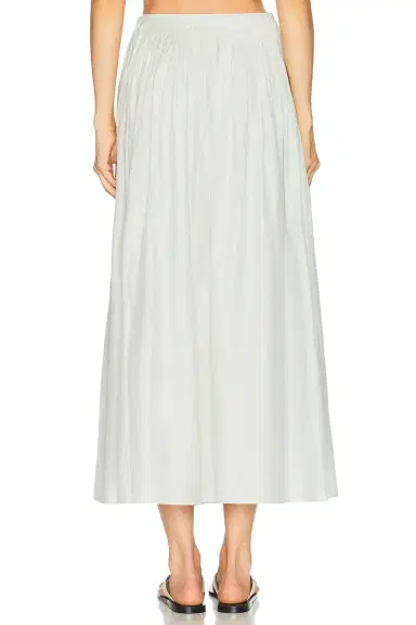 Loulou de Saison Naya Gathered Skirt | Thumbnail 4 Loulou de Saison Naya Gathered Skirt | Thumbnail 4