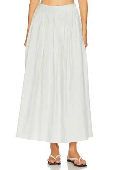 Loulou de Saison Naya Gathered Skirt | Thumbnail 1 Loulou de Saison Naya Gathered Skirt | Thumbnail 1