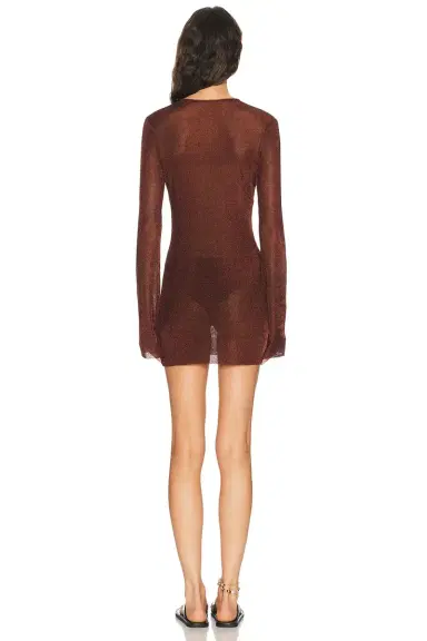 SEROYA Emeri Metallic Dress | Thumbnail 3 SEROYA Emeri Metallic Dress | Thumbnail 3