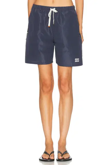 Miu Miu Tela Tec Short | Thumbnail 2 Miu Miu Tela Tec Short | Thumbnail 2