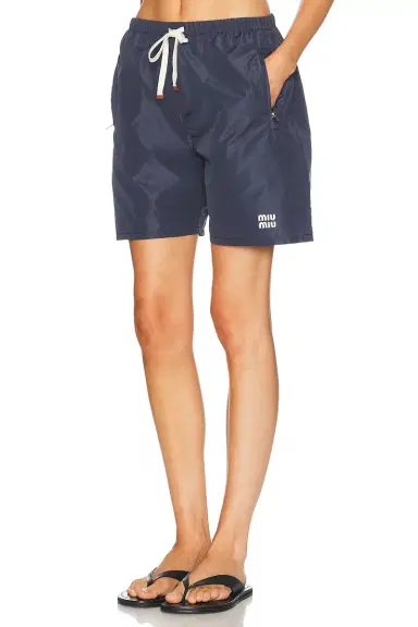 Miu Miu Tela Tec Short | Thumbnail 4 Miu Miu Tela Tec Short | Thumbnail 4