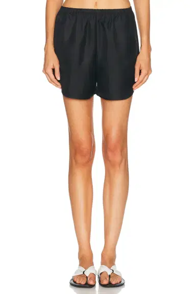 Loulou de Saison Cabo Elastic Waistband Short | Thumbnail 1 Loulou de Saison Cabo Elastic Waistband Short | Thumbnail 1