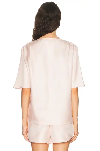 Loulou de Saison Mano Knotted Blouse | Thumbnail 3 Loulou de Saison Mano Knotted Blouse | Thumbnail 3