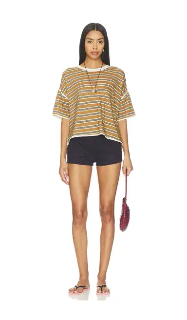 Free People Clean Rugby Tee | Thumbnail 4 Free People Clean Rugby Tee | Thumbnail 4