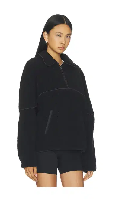 WeWoreWhat Fleece Quarter Zip | Thumbnail 2 WeWoreWhat Fleece Quarter Zip | Thumbnail 2