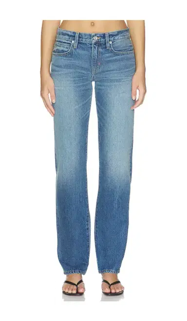 SLVRLAKE Ellie Straight Leg Jeans | Thumbnail 1 SLVRLAKE Ellie Straight Leg Jeans | Thumbnail 1