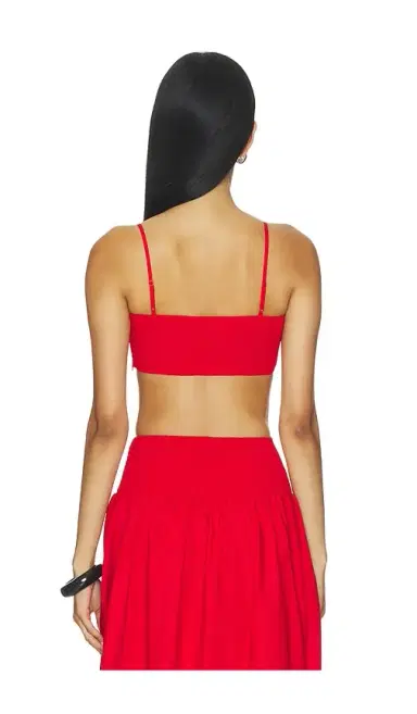 susana monaco Poplin Crop String Top | Thumbnail 3 susana monaco Poplin Crop String Top | Thumbnail 3