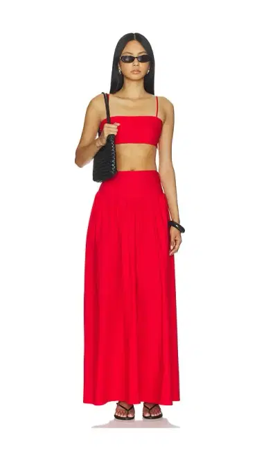 susana monaco Poplin Crop String Top | Thumbnail 4 susana monaco Poplin Crop String Top | Thumbnail 4