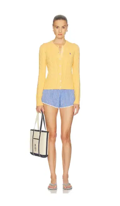 Polo Ralph Lauren Cotton Long Sleeve Cardigan | Thumbnail 4 Polo Ralph Lauren Cotton Long Sleeve Cardigan | Thumbnail 4