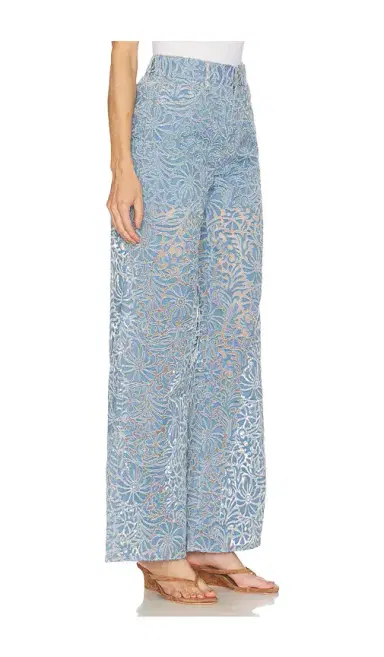 Veronica Beard Taylor High Rise Wide Leg | Thumbnail 2 Veronica Beard Taylor High Rise Wide Leg | Thumbnail 2