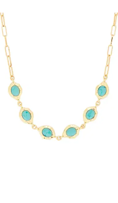 Ettika Molten Turquoise Necklace | Thumbnail 2 Ettika Molten Turquoise Necklace | Thumbnail 2