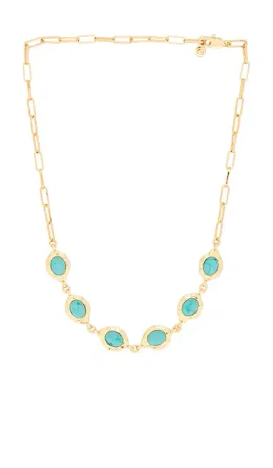 Ettika Molten Turquoise Necklace | Thumbnail 1 Ettika Molten Turquoise Necklace | Thumbnail 1
