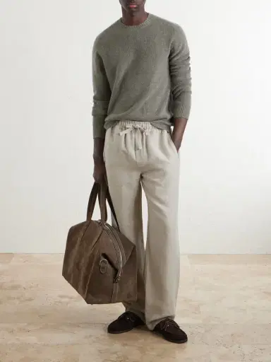 N.Peal Oxford Cashmere Sweater - Men | Thumbnail 2 N.Peal Oxford Cashmere Sweater - Men | Thumbnail 2