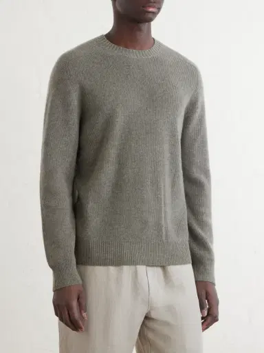 N.Peal Oxford Cashmere Sweater - Men | Thumbnail 3 N.Peal Oxford Cashmere Sweater - Men | Thumbnail 3