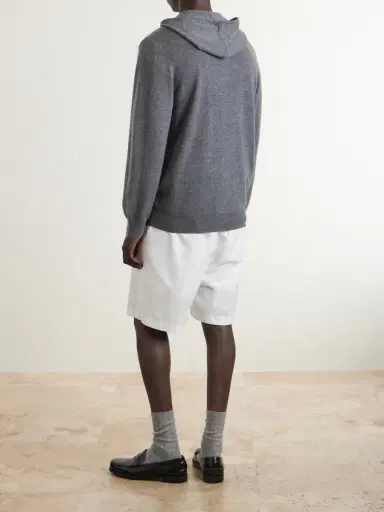 N.Peal Ladbroke Organic Cashmere Hoodie - Men | Thumbnail 4 N.Peal Ladbroke Organic Cashmere Hoodie - Men | Thumbnail 4