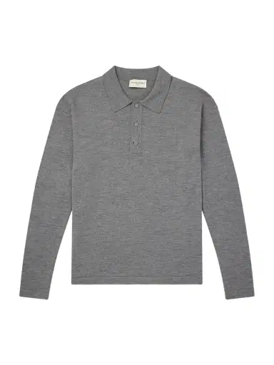 OFFICINE GÉNÉRALE Bay Merino Wool Polo Shirt - Men | Thumbnail 1 OFFICINE GÉNÉRALE Bay Merino Wool Polo Shirt - Men | Thumbnail 1