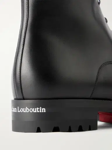 Christian Louboutin Trapman Leather Lace-Up Boots - Men | Thumbnail 5 Christian Louboutin Trapman Leather Lace-Up Boots - Men | Thumbnail 5