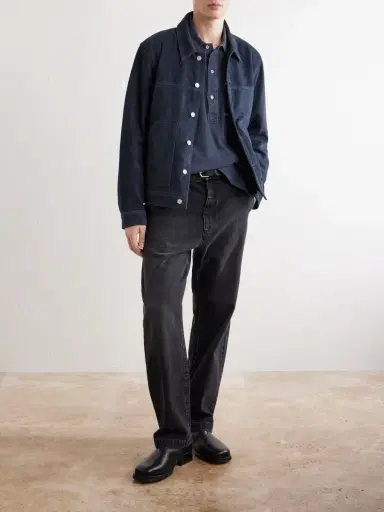 OFFICINE GÉNÉRALE Loki Suede Jacket - Men | Thumbnail 2 OFFICINE GÉNÉRALE Loki Suede Jacket - Men | Thumbnail 2